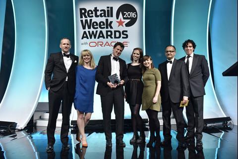 Graze.com won the Tata Consultancy Services International Growth Retailer of the Year award